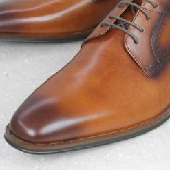 ATESBER By Inc5 FORMAL LACEUP- TAN MEN