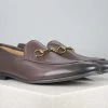 ATESBER By Inc5 TRIM FORMAL SLIPPON - BROWN