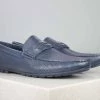 ATESBER By Inc5 EMBOSS MOCCASIN - NAVY