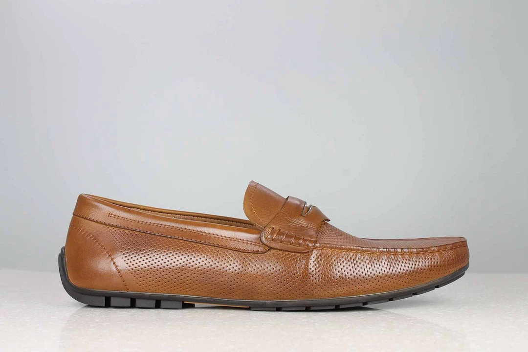 ATESBER By Inc5 EMBOSS MOCCASIN - TAN MEN 4 ATESBER By Inc5 EMBOSS MOCCASIN - TAN MEN