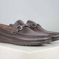 ATESBER By Inc5 TRIM MOCCASIN - COFFEE
