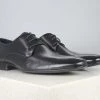 ATESBER By Inc5 LONG TOE FORMAL LACE UP- BLACK MEN