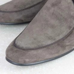 ATESBER By Inc5 SUEDE CLOSED TOE - COFFEE MEN