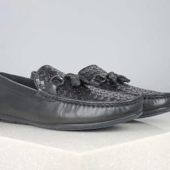 ATESBER By Inc5 DRIVING SHOES-BLACK MEN