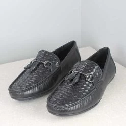 ATESBER By Inc5 DRIVING SHOES-BLACK MEN 9 ATESBER By Inc5 DRIVING SHOES-BLACK MEN