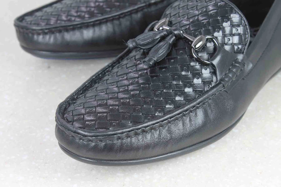 ATESBER By Inc5 DRIVING SHOES-BLACK MEN 6 ATESBER By Inc5 DRIVING SHOES-BLACK MEN