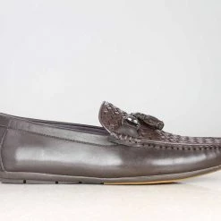 ATESBER By Inc5 MEN DRIVING SHOES-COFFEE