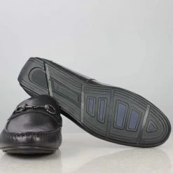 ATESBER By Inc5 TRIM CASUAL DRIVING SHOES-BLACK MEN