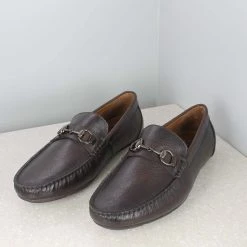 ATESBER By Inc5 TRIM CASUAL DRIVING SHOES-COFFEE