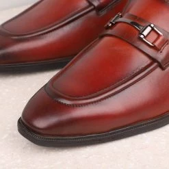 ATESBER By Inc5 FORMAL SLIPPONS-TAN MEN