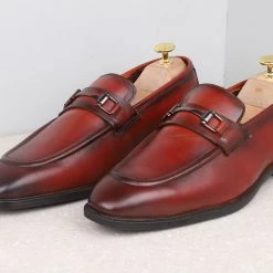 ATESBER By Inc5 FORMAL SLIPPONS-TAN MEN 9 ATESBER By Inc5 FORMAL SLIPPONS-TAN MEN