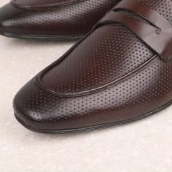 ATESBER By Inc5 FORMAL SLIPPONS-BROWN MEN