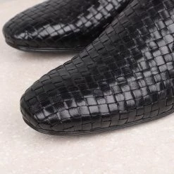 ATESBER By Inc5 MEN FORMAL SLIPPONS-BLACK