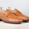 ATESBER By Inc5 FORMAL SLIPONS-WAXY TAN