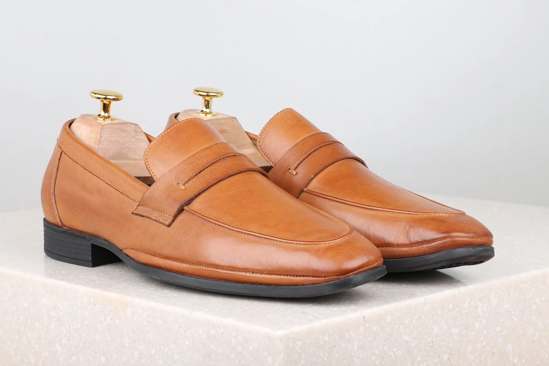 ATESBER By Inc5 FORMAL SLIPONS-WAXY TAN 3 ATESBER By Inc5 FORMAL SLIPONS-WAXY TAN