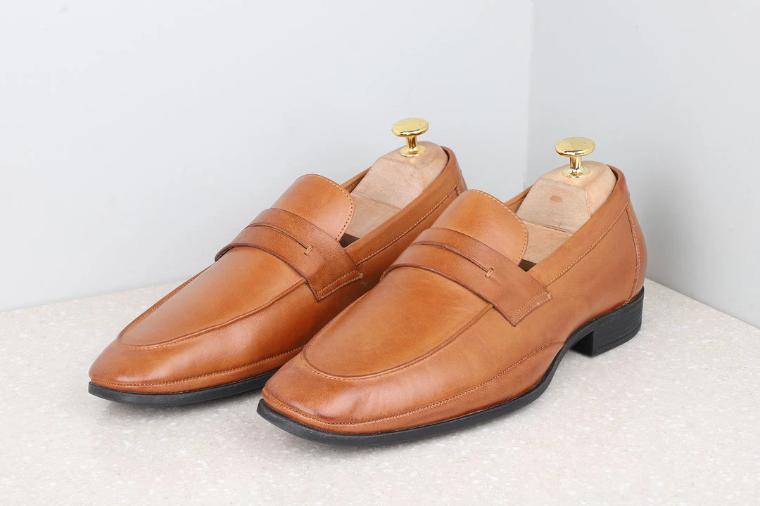 ATESBER By Inc5 FORMAL SLIPONS-WAXY TAN 5 ATESBER By Inc5 FORMAL SLIPONS-WAXY TAN