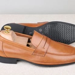 ATESBER By Inc5 FORMAL SLIPONS-WAXY TAN 13 ATESBER By Inc5 FORMAL SLIPONS-WAXY TAN