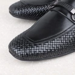 ATESBER By Inc5 FORMAL SLIPONS-BLACK