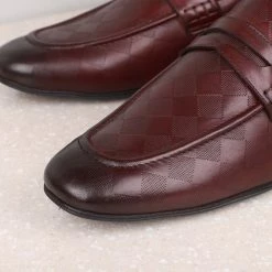 ATESBER By Inc5 FORMAL SLIPPONS-BORDO MEN
