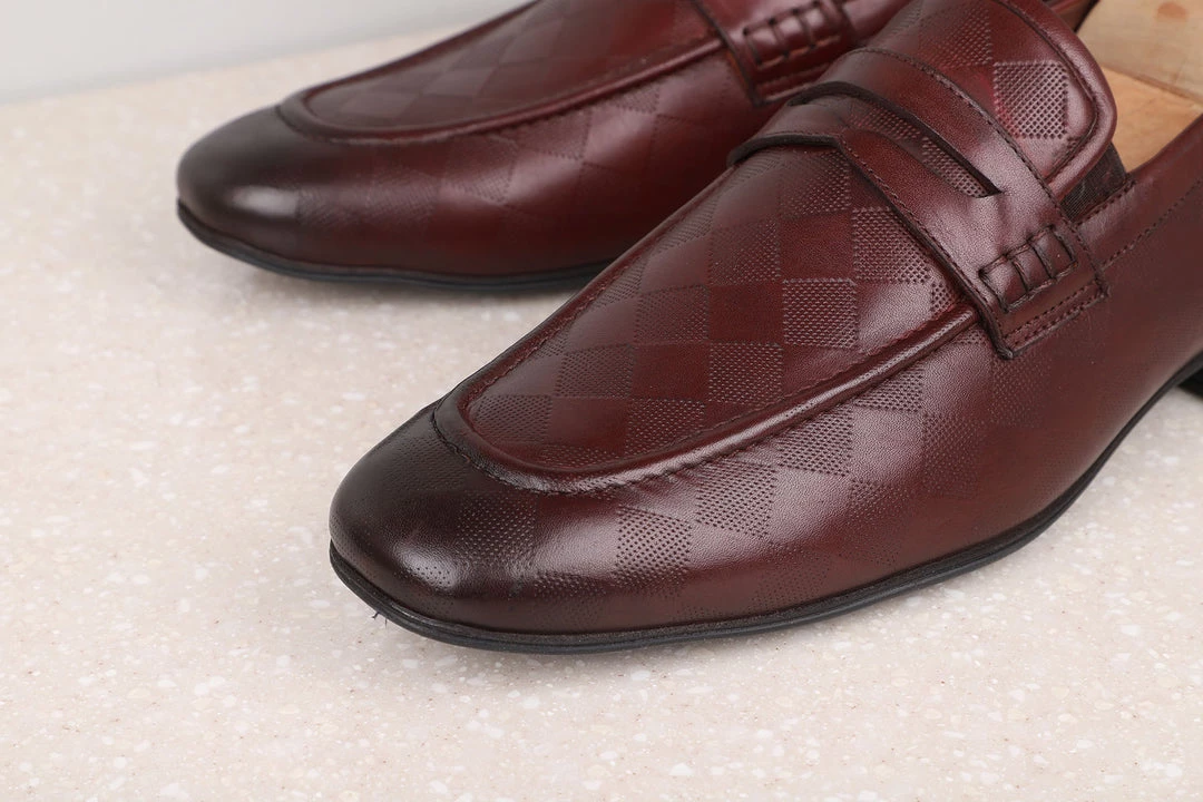 ATESBER By Inc5 FORMAL SLIPPONS-BORDO MEN 4 ATESBER By Inc5 FORMAL SLIPPONS-BORDO MEN