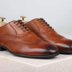 ATESBER By Inc5 FORMAL LACE UP-TAN MEN