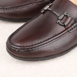 ATESBER By Inc5 DRIVING SHOES-COFFEE/BROWN MEN