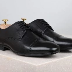 ATESBER By Inc5 FORMAL LACE UP -BLACK MEN