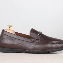 ATESBER By Inc5 DRIVING SHOES-COFFEE/BROWN