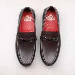 ATESBER By Inc5 DRIVING SHOES-COFFEE/BROWN