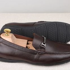 ATESBER By Inc5 DRIVING SHOES-COFFEE/BROWN