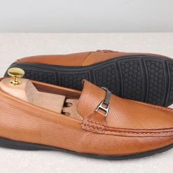ATESBER By Inc5 DRIVING SHOES-TAN