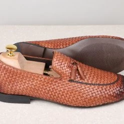 ATESBER By Inc5 FORMAL SLIPONS-TAN