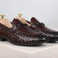 ATESBER By Inc5 FORMAL SLIPPONS-BROWN