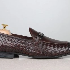 ATESBER By Inc5 FORMAL SLIPPONS-BROWN