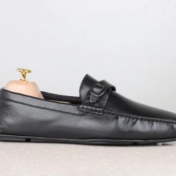 ATESBER By Inc5 FORMAL SLIPONS-BLACK