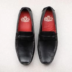 ATESBER By Inc5 FORMAL SLIPONS-BLACK