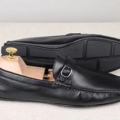 ATESBER By Inc5 FORMAL SLIPONS-BLACK