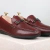 ATESBER By Inc5 DRIVING SHOES-CHERRY
