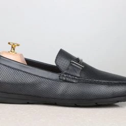 ATESBER By Inc5 DRIVING SHOES-D.NAVY