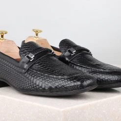 ATESBER By Inc5 FORMAL SLIPONS-BLACK Formal Shoes