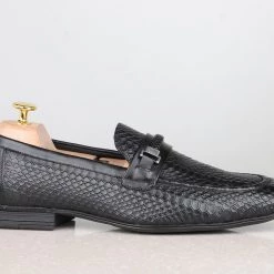 ATESBER By Inc5 FORMAL SLIPONS-BLACK Formal Shoes