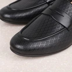 ATESBER By Inc5 FORMAL SLIPPONS-BLACK MEN