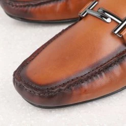 ATESBER By Inc5 DRIVING SHOES-WAXY TAN