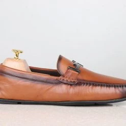 ATESBER By Inc5 DRIVING SHOES-WAXY TAN