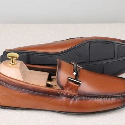 ATESBER By Inc5 DRIVING SHOES-WAXY TAN