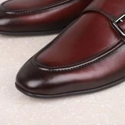 ATESBER By Inc5 MONK SHOES-ANTIC BORDO