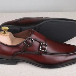 ATESBER By Inc5 MONK SHOES-ANTIC BORDO