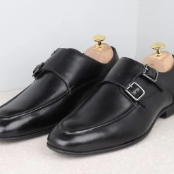 ATESBER By Inc5 MONK SHOES-BLACK Formal Shoes