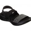 Skechers Women's On-The-Go 600-Glitzy Black Sandal