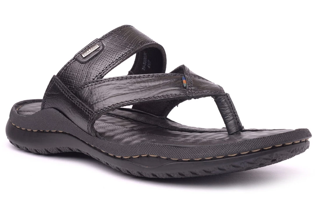 Buckaroo Men's Black Leather Strollers Chappel 3 Buckaroo Men's Black Leather Strollers Chappel